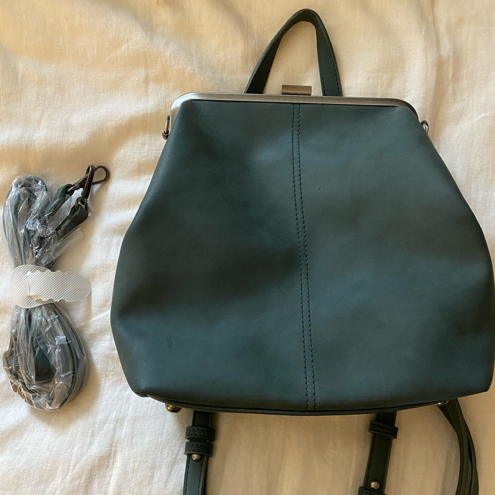 Susan joy clasp backpack purse